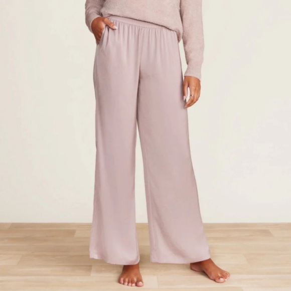 Barefoot Dreams - Washed Satin Wide Leg Pants main image 1